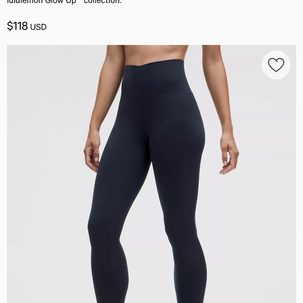 lululemon athletica Deep Navy Leggings